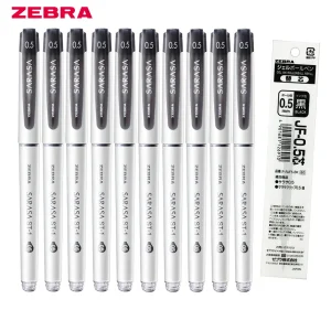 Zebra Sarasa Clip 0.5mm Black Gel penne a sfera JJZ58 per la scrittura ricariche accessori per ufficio materiale scolastico cancelleria 1