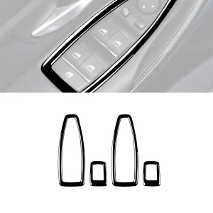 Pannello di sollevamento della finestra decorazione copertura Trim Sticker pianoforte nero accessori per auto per F20 F30 2013 2014 2015/ 3GT F34 2013-2016 1