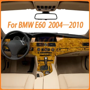 Accessori interni per auto Pulsante interruttore alzacristallo Pannello luce sopraelevata Adesivo in fibra di carbonio per BMW Serie 5 E60 2004-2010 1