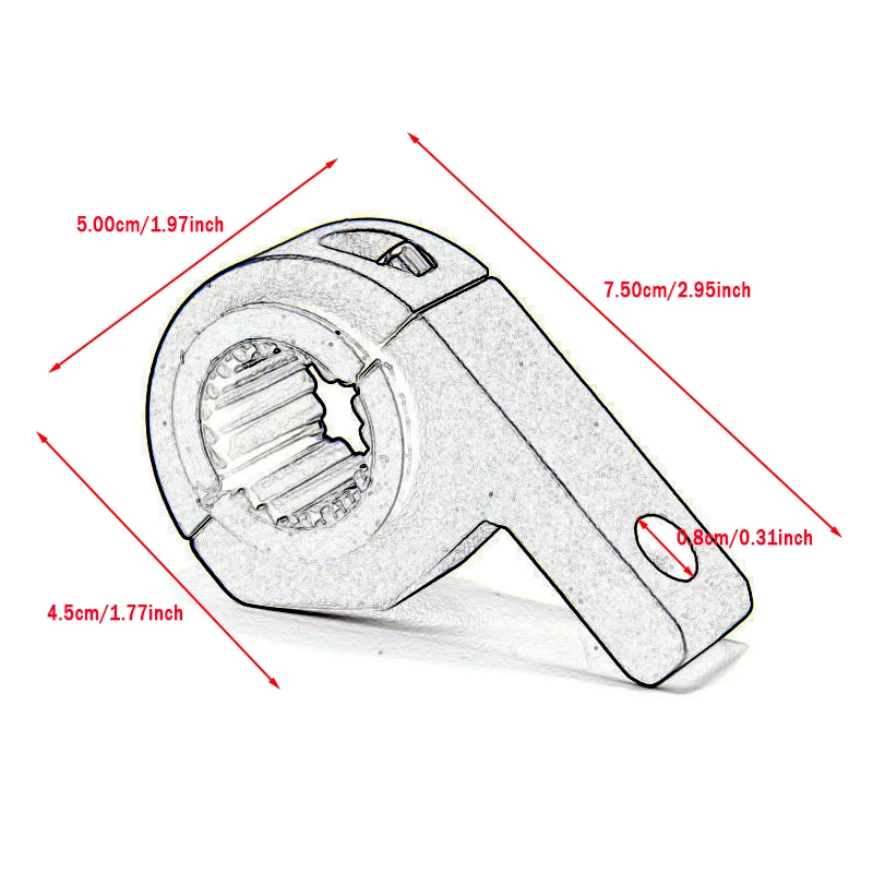 Supporto fendinebbia per Honda XL750 XL 750 Transalp 750 2023 2024 morsetti per barra luminosa a LED per moto staffe Kit di montaggio per morsetto per tubo 5