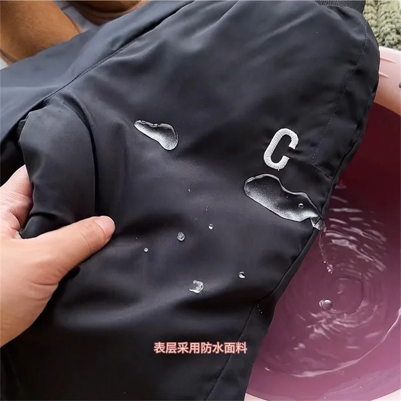 Pantaloni in piumino per bambini Ragazzi Ragazze Addensare Pantaloni invernali caldi Abbigliamento in cotone per adolescenti Pantaloni sportivi da neve antivento per bambini 3-12 anni 6