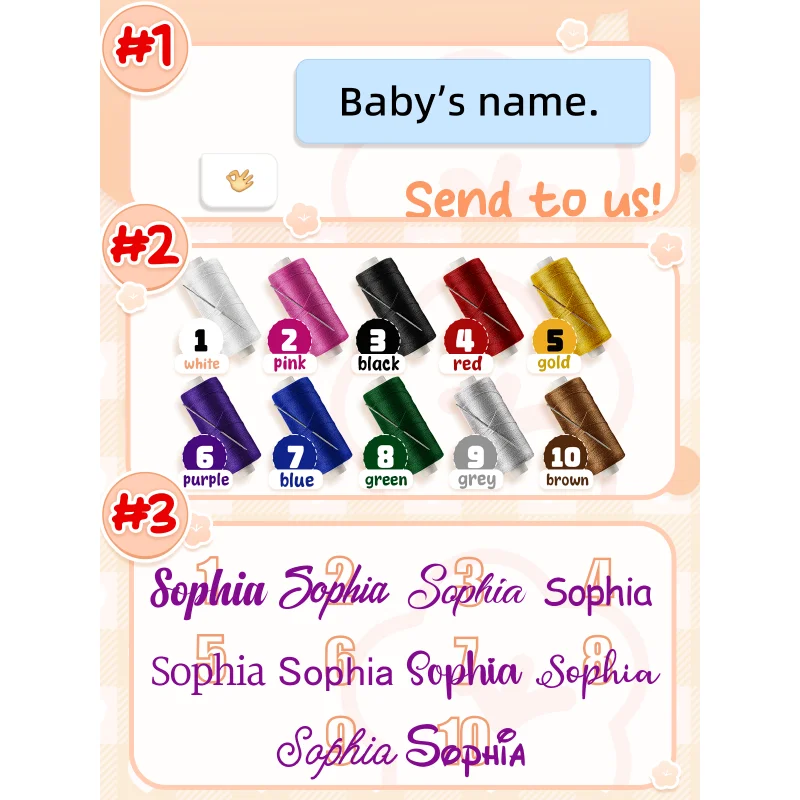 Giacca di jeans personalizzata per bambini Capispalla Cappotti con toppe Nome personalizzato Giacca di jeans Regalo ideale per baby shower o compleanni 6