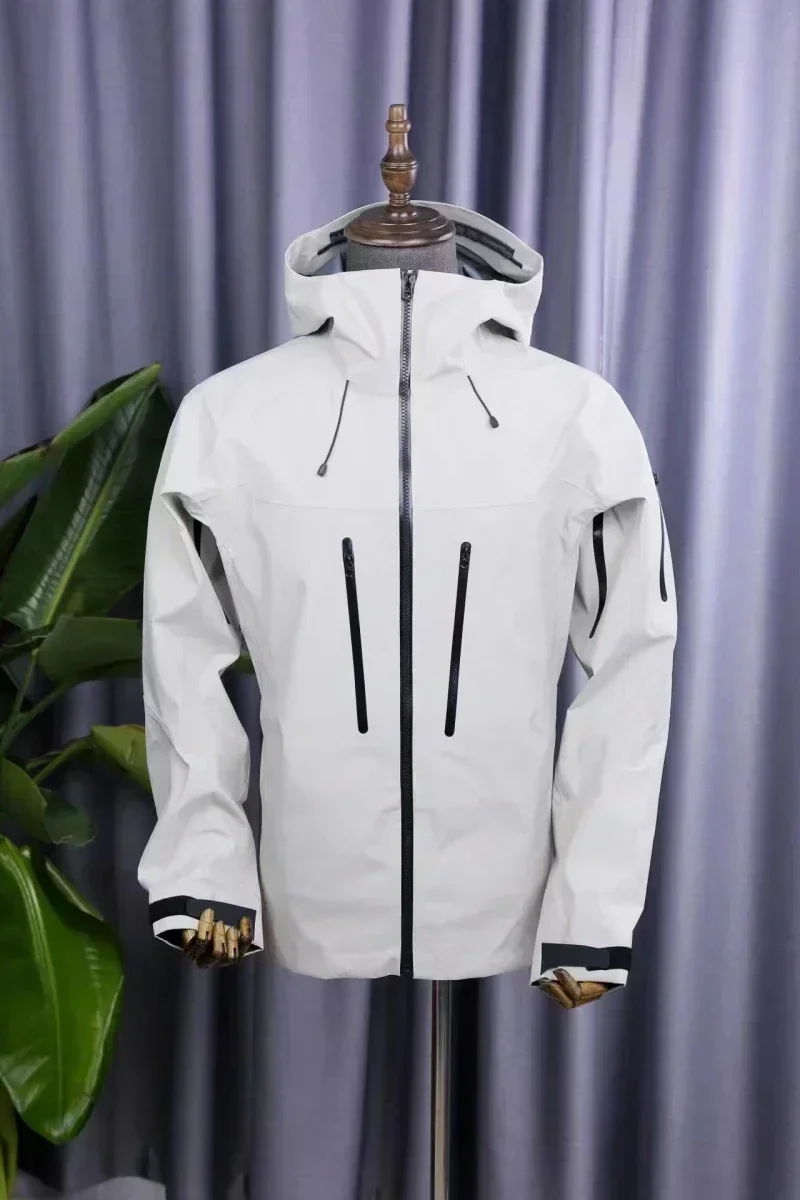 Ricamo ARC Alpha SV 6th Cappotto da campeggio da donna a tre strati da uomo di alta qualità Giacca a vento impermeabile da esterno Giacche da trekking 4