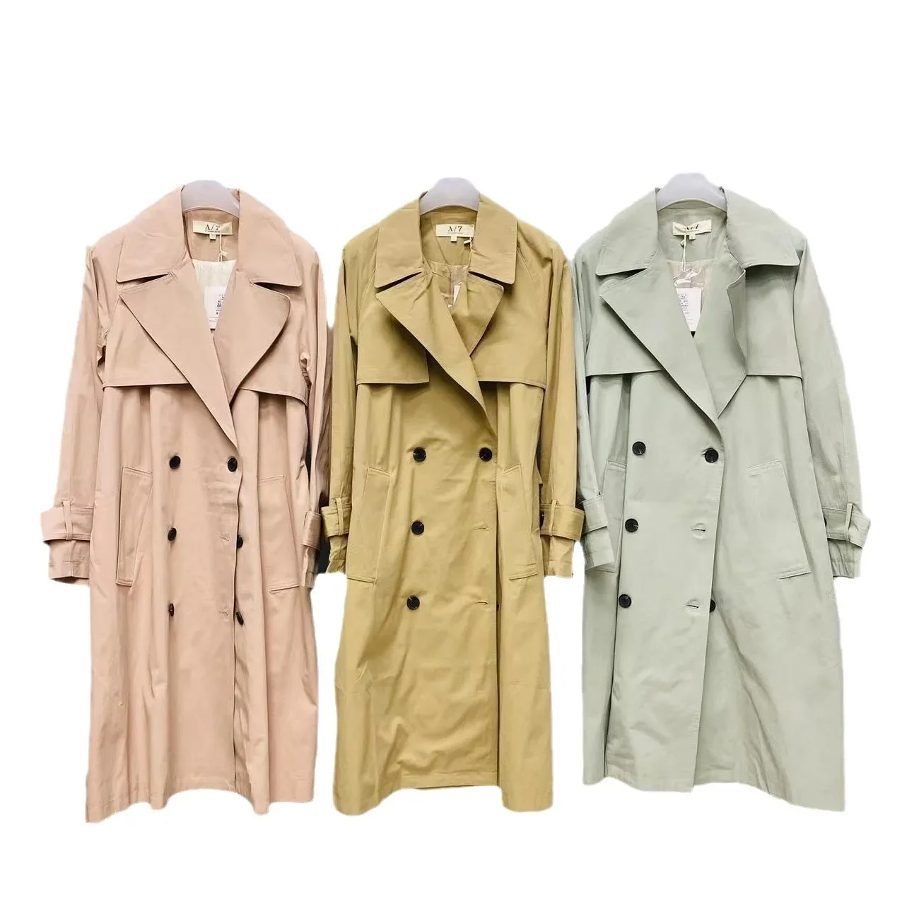 6895 Cappotto in cotone Manica intera Lunghezza Origine Cina Abbigliamento donna Giacca a vento Cappotto Capispalla da donna alla moda ed elegante 5