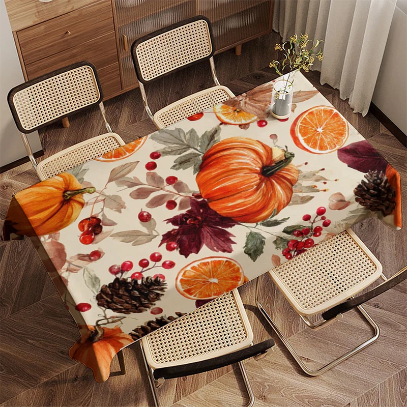 Decorazioni per la casa Tovaglia a tema Halloween Disegni Tovaglia da cucina per ristorante, soggiorno, decorazione per la casa, decorazione per feste 2