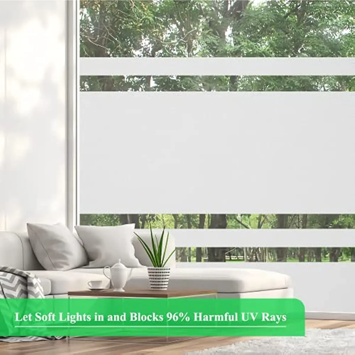 Pellicola per la privacy delle finestre Rivestimento in vetro rimovibile satinato per bagno Adesivo per porta con controllo del calore adesivo statico opaco per l'home office 4