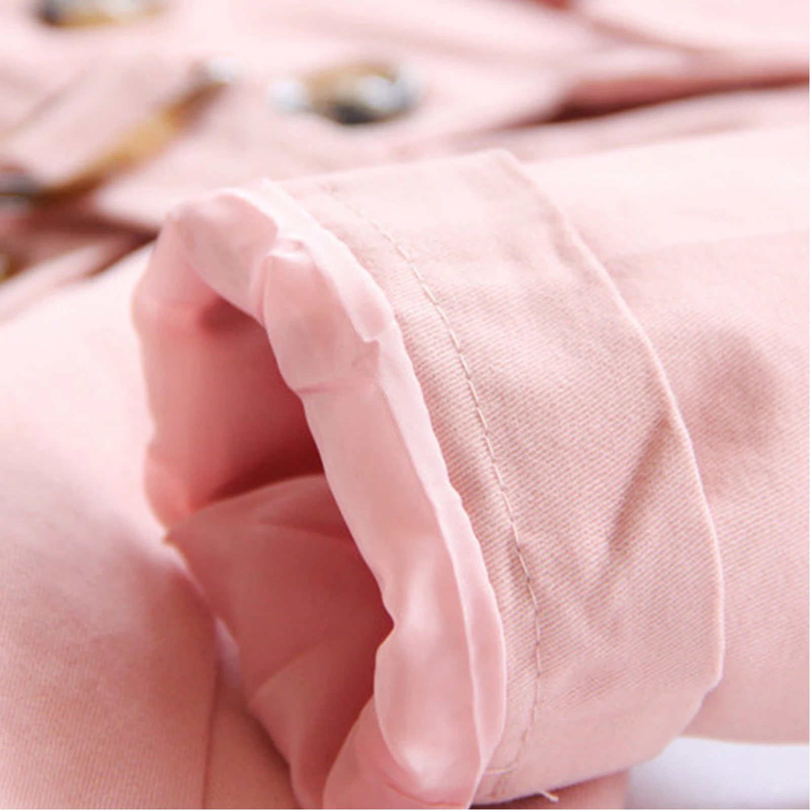 Trench per bambina doppio petto con volant e cintura invernale a maniche lunghe giacca a vento casual per bambini Trench per bambini 6