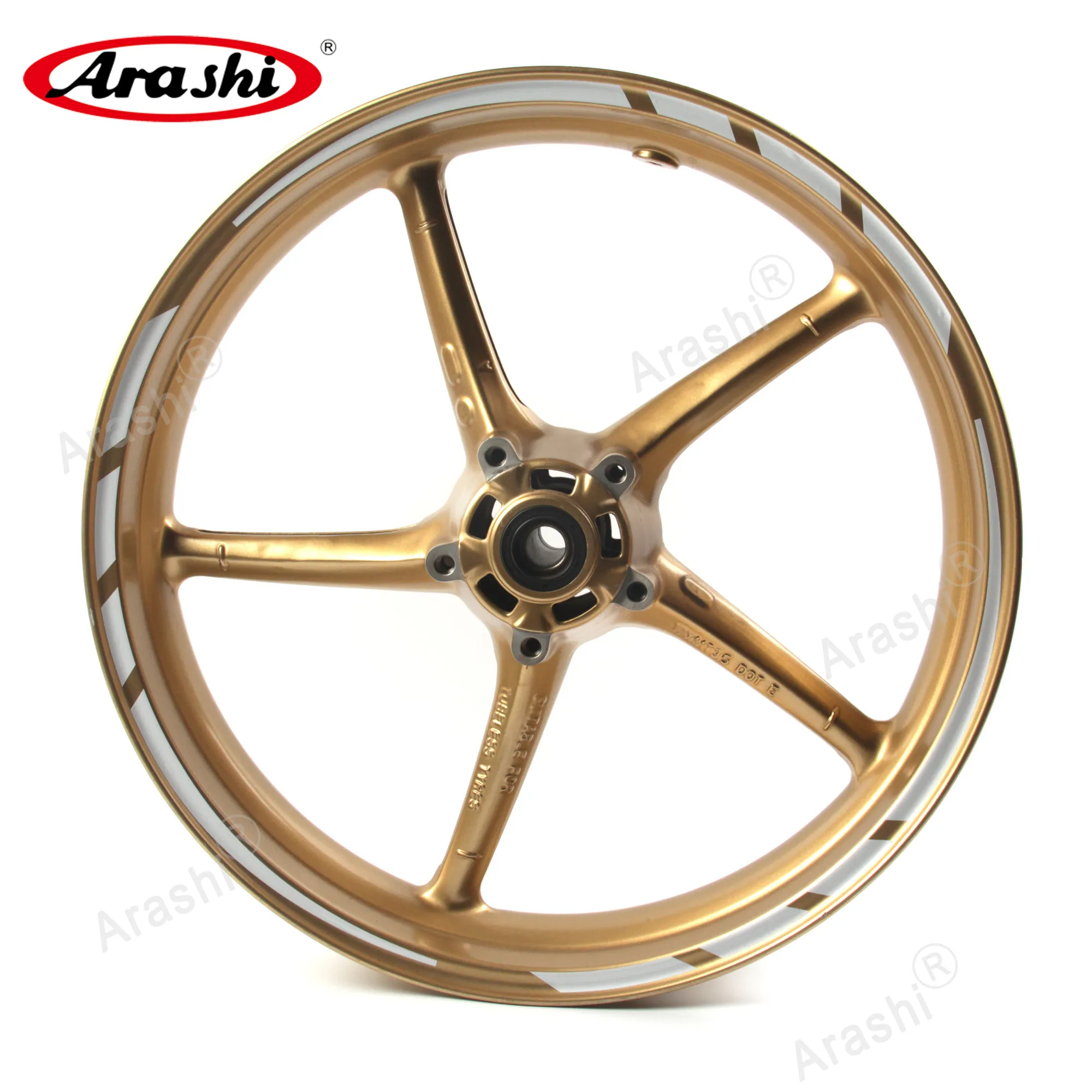 Moto Universale Anteriore Ruota Posteriore Cerchione Decalcomanie Ruote Wateroroof Adesivo Per KAWASAKI Z900 Z1000 Ninja Accessori 5