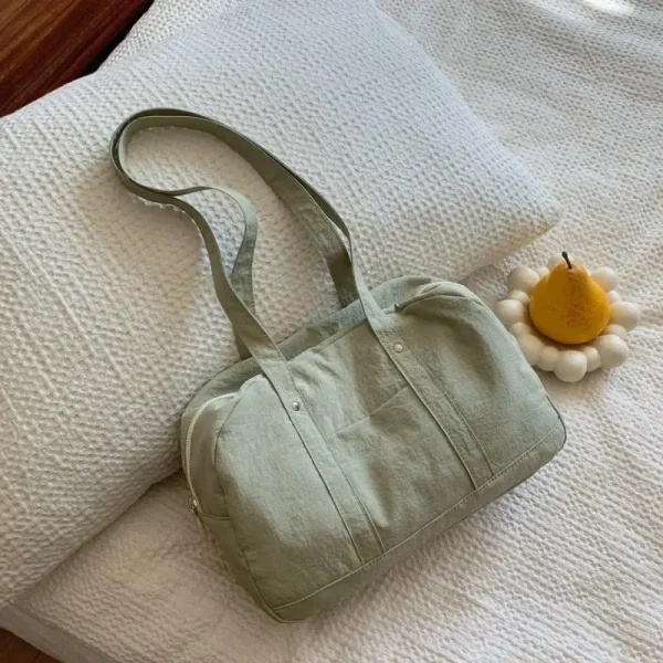 Borsa a tracolla per donna pendolarismo al lavoro Borse da donna con cuscino tridimensionale autunnale alla moda e casual 3