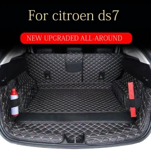 Tappetino per bagagliaio per auto in pelle cargo liner per citroen ds7 2018 2019 2020 accessori per tappeti interni crossback 1