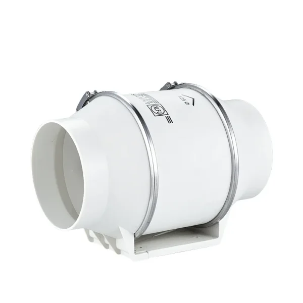 4 pollici 220V Ventole di Scarico Casa Silenzioso Tubo In Linea Condotto Ventilatore Bagno Estrattore di Ventilazione Cucina Wc Parete Aria Pulita Ventilatore 2