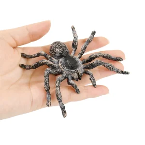 Realistico ragno insetto ingannevole scherzo scherzo giocattoli festa di Halloween decorazione della casa puntelli Horror plastica ragno artificiale regalo per bambini 1