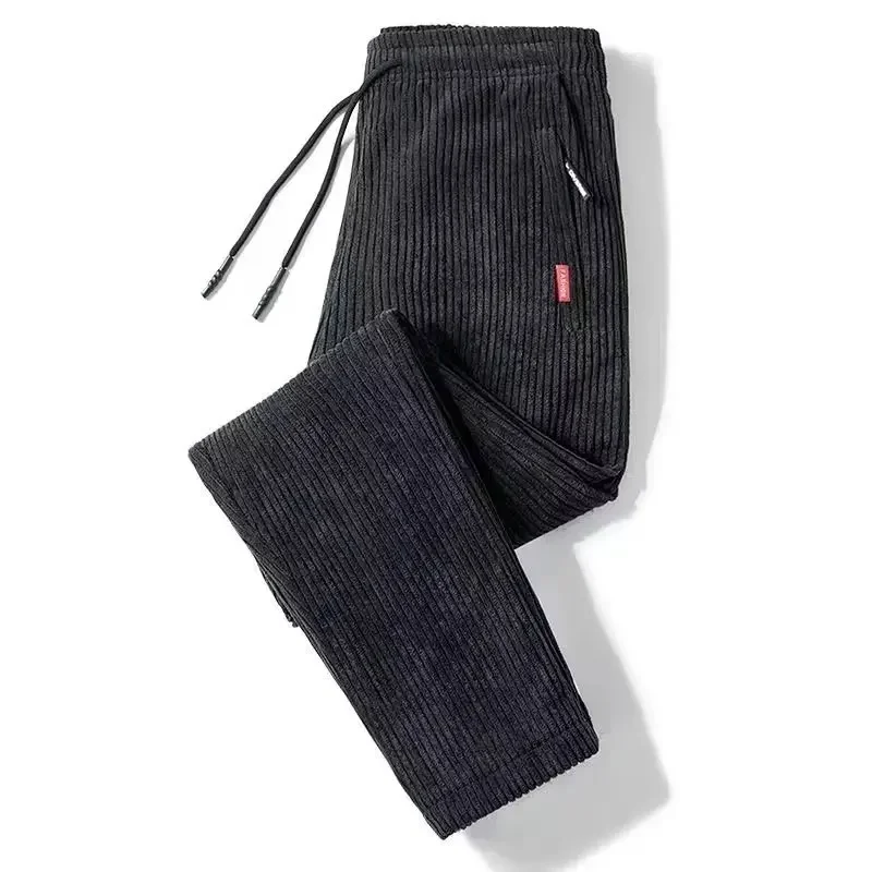 Pantaloni casual in velluto a coste di lusso Nuovo arrivo Pantaloni da uomo autunnali Gamba dritta Comodo abbigliamento da uomo Pantaloni larghi Designer da uomo Clo 4
