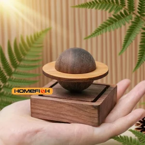 Diffusore di profumo in legno da 1 pezzo: forma di giove, nessun olio essenziale necessario, decorazioni per la casa e aria fresca, essenziale per la stanza del dormitorio 1