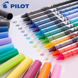 12 colori Japan Pilot BX-V5 penne Gel Hi-Tecpoint Set 0.5mm penna a inchiostro Gel per cancelleria per scuola di scrittura liscia Dlugopisy 1
