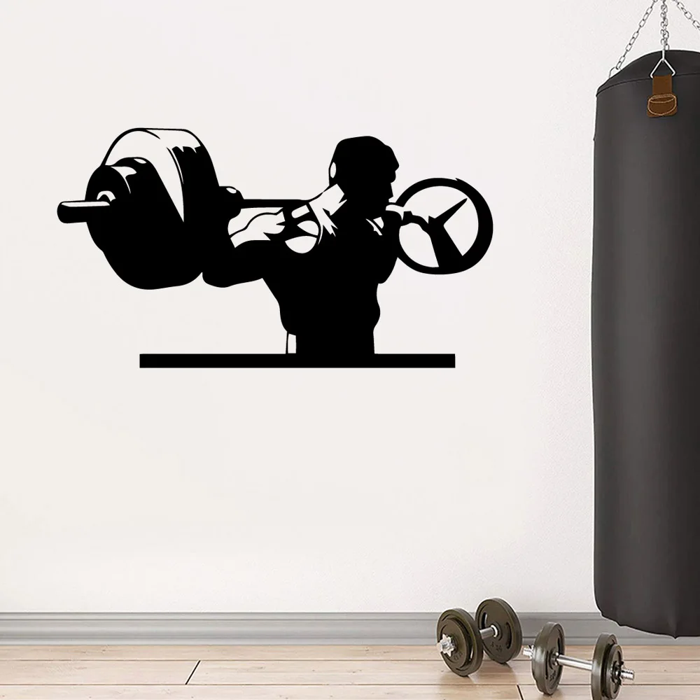 Adesivo da palestra Carta da parati in vinile impermeabile Decorazioni per la casa per la decorazione domestica Soggiorno Camera da letto Wall Art Decal 2
