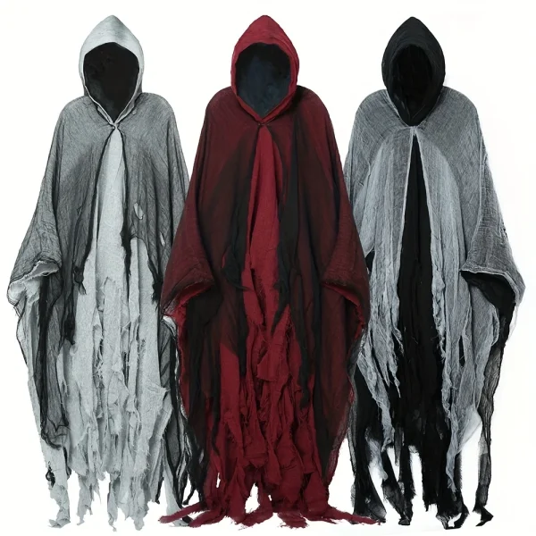 Mantello di Halloween Scheletro Vestiti Maschera Casa dei fantasmi Camera dei segreti Dressing Up Zombies Costume Puntelli Regalo di Halloween 1