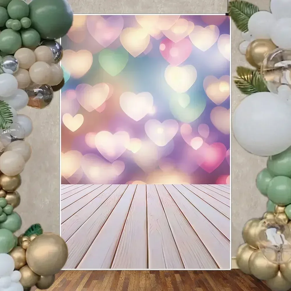 MOON.QG Fiore Verde Erba Parete Sfondo Sfondo Primavera Giardino Foresta Compleanno Ritratto Fotografia Studio Decorazione in mattoni di legno 3