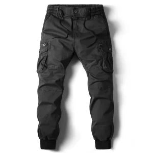 Pantaloni cargo da uomo da jogging pantaloni casual in cotone a figura intera militare da uomo streetwear pantaloni da lavoro tattici da uomo taglie forti 1