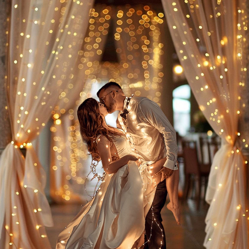 20-200 pezzi lucine a LED luci a corda a batteria luci scintillanti impermeabili per decorazioni di nozze festa di Natale di Halloween 2