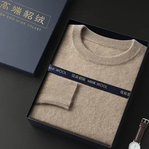 100% visone maglione di cashmere donna taglie forti 5XL pullover con o-collo maglia allentata che tocca il fondo camicia maniche lunghe donna grassa top solidi 1