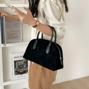 Nuova borsa da bowling, borsa retrò da donna, borsa per cuscino da trasporto di grande capacità 1