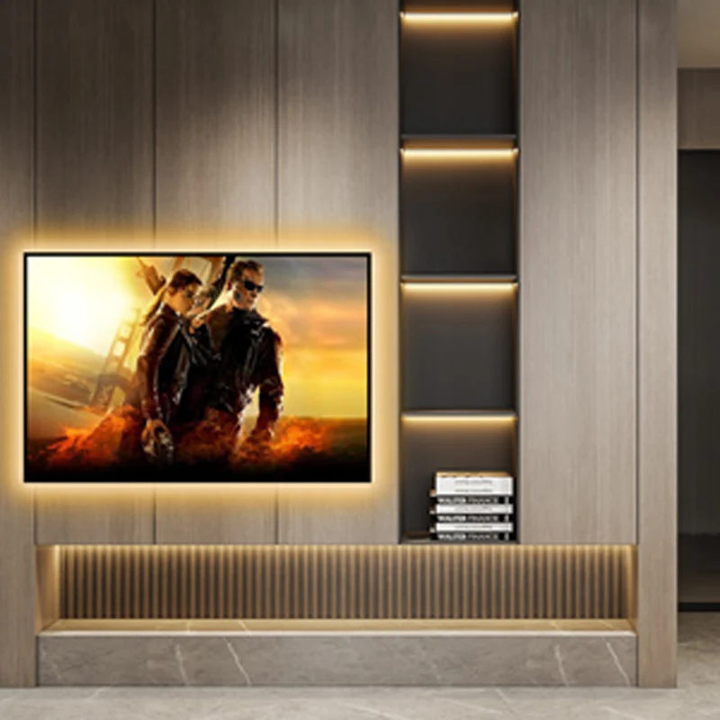 Luci con sensore tattile a strisce LED COB dimmerabili intelligenti per l'illuminazione della decorazione natalizia della parete del soffitto dell'armadio della cucina 6