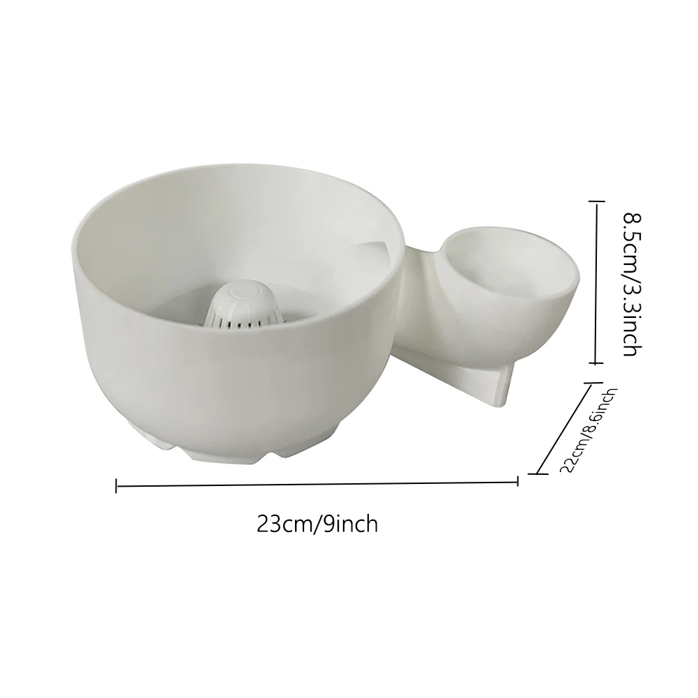 Ciotola per lavaggio frutta portatile Spinner per lavaggio alimenti Lavatrice automatica per frutta e verdura per la preparazione dei pasti in cucina domestica 5