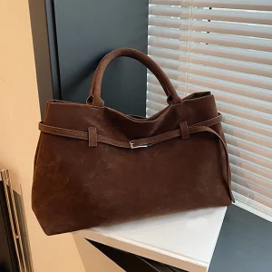 Borsa tote da donna nuova autunno/inverno design di nicchia di alta qualità borsa da pendolare retrò di grande capacità borse a tracolla da donna 1