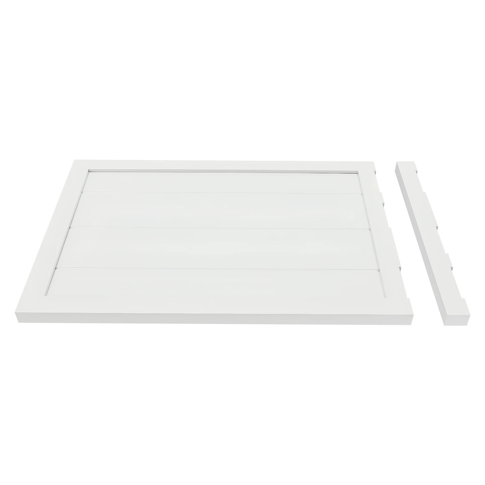 Porta divisoria in legno massello con cerniere a molla, 180 ° Altalena, protezione della privacy, installazione semplice, superficie liscia per un facile 2