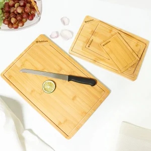 Bainison Minimalista Ecologico Tagliere Cucina Esterna Bambù Piccola Tagliere Accessori Rinnovabili Utili Set di Gadget 1