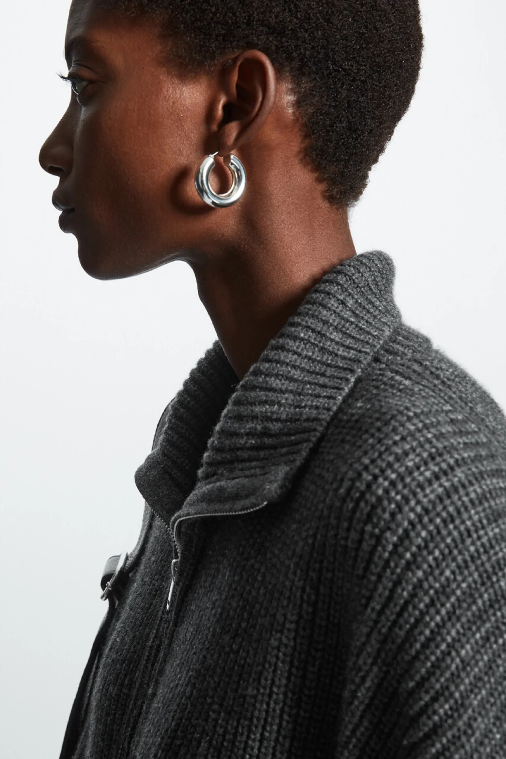 Ethereal MD 2025 cos primavera nuovo stile di maglione lungo casual in misto pile a mezza parte anteriore da donna 5