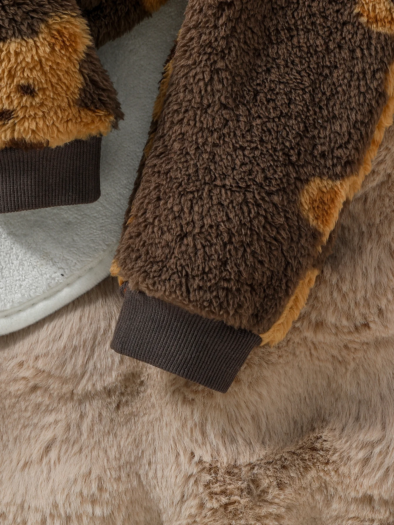 2024 nuovo stile 6M-3Y bambino unisex 2 pezzi neonato/bambino inverno simpatico orsetto peluche maglione pantaloni set casual 6