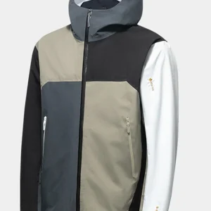 Giacca da uomo 2024 Nuova stagione primaverile e autunnale Giacca in colori a contrasto con vestibilità ampia Giacca d'assalto Marchio alla moda 1