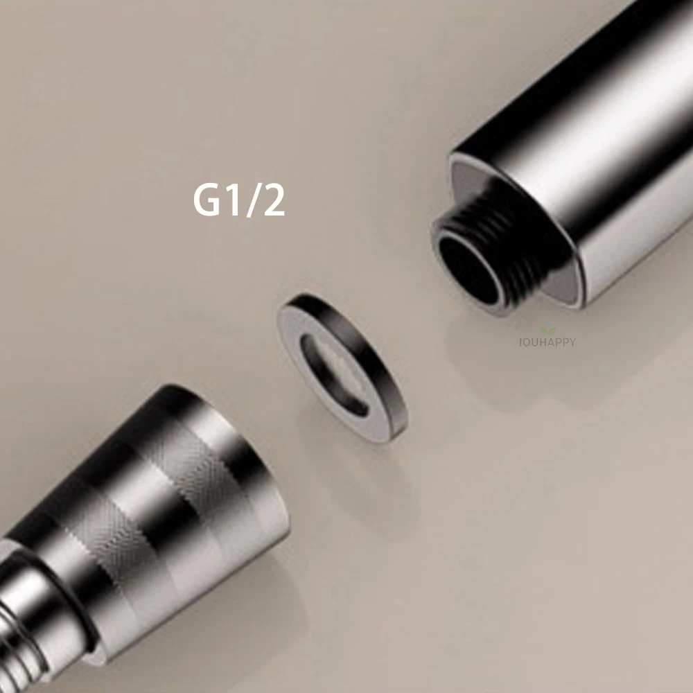 Soffione doccia ad alta pressione Nuovi 4 modalità Jet Potente pressurizzato Spa Spray Rubinetto per doccia a risparmio idrico Accessori per il bagno 6