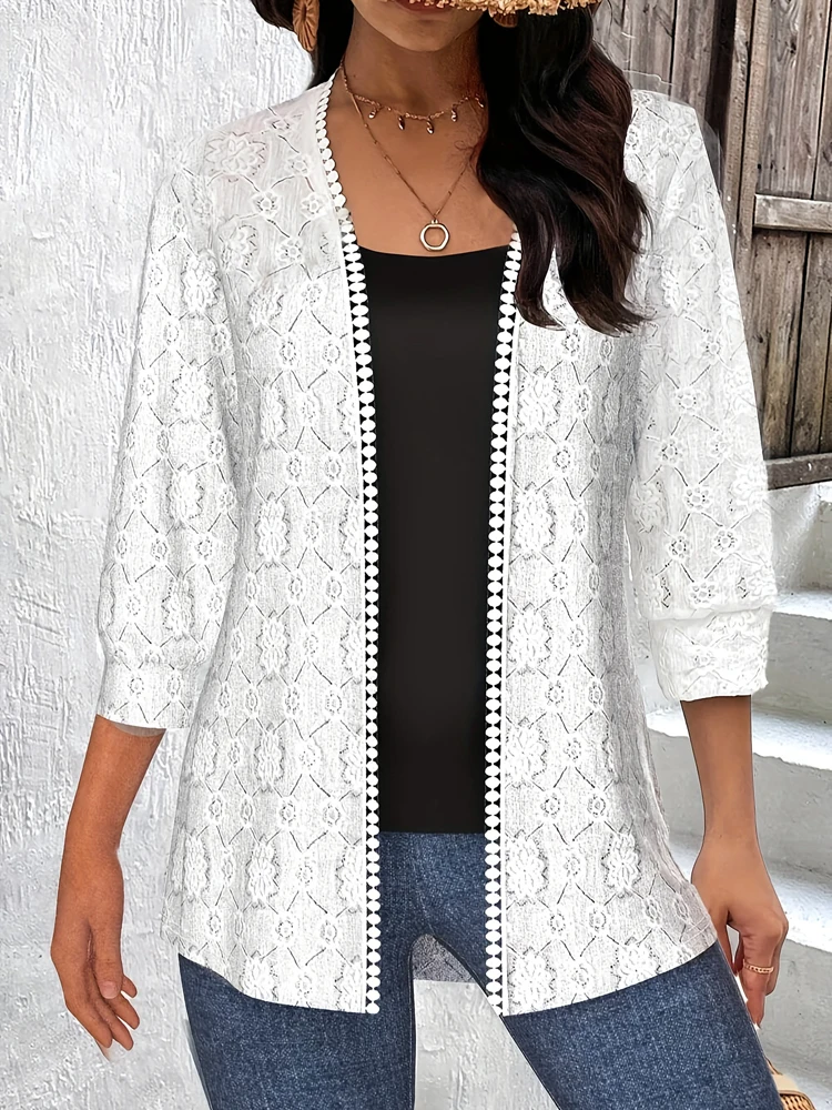 Abito dolcevita floreale stampato all-over da donna nuovo estivo taglie forti 2025 per le vacanze e la spiaggia in poliestere 1