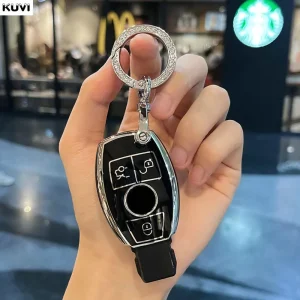 Nuovo TPU Chiave A Distanza Dell'automobile Caso Della Copertura Borsette per Mercedes Benz ABCE Classe GLS GLA GLK GLC CLS CLA AMG W204 W205 W212 W463 W176 1