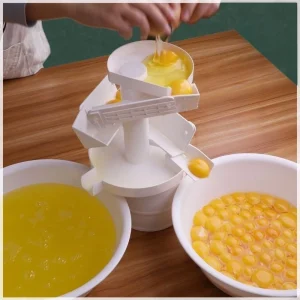 Separatore di tuorlo d'uovo di grandi dimensioni accessori per la casa semplici gadget per la cottura della cucina separatore di albume d'uovo strumento commerciale per proteine 1