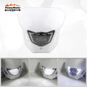 Faro del motociclo Montaggio Faro A LED Per Yamaha WR250F WR450F YZ250F YZ450F 2015-2019 Motocross Accessori Parti Refit 1