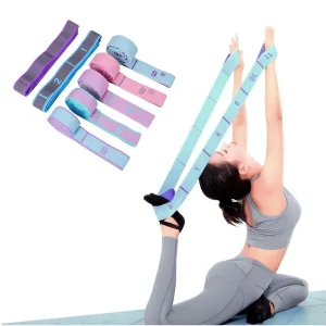 Fasce di resistenza elastiche per yoga multisezione per bambini adulti Allenamento di danza Palestra Home Pilates Esercizio Pull Strap Cintura Fitness Sport 1
