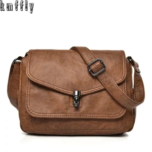 Borse a tracolla femmels in morbida pelle vintage Borse di lusso Pacchetto da donna Nuova borsa a tracolla piccola di design 2021 Sac pour Femme 1