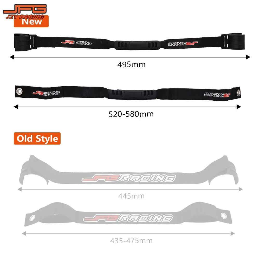 JFG Racing Anteriore Posteriore Cinghia di Salvataggio Pull Sling Guinzagli Per KTM 250 350 400 450 500 XCF XCW XCFW SXF EXCF EXC SMR Moto 4