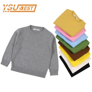 2022 autunno neonati maschi ragazze maglioni dolcevita maglione bambini maglioni per l'inverno lavorato a maglia Bottoming ragazzi maglioni Vetement Enfant 1