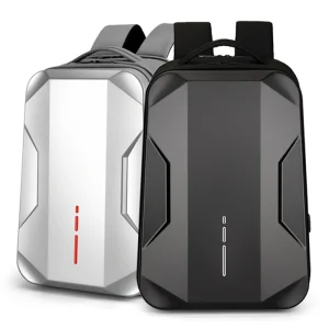 Zaini da viaggio per uomo Zaino da lavoro da 17,3 pollici Zaino per e-sport impermeabile in plastica Studenti che lavorano Borsa per computer con guscio rigido 1