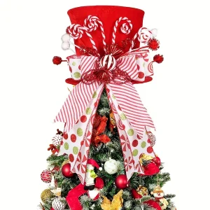 Decorazioni natalizie Set Ornamenti per l'albero di Natale Appesi Decorazioni per la casa Soggiorno Negozio Festa di Capodanno Cappello per le vacanze Dropshipping 1