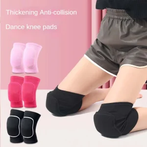 2 pezzi ginocchiere sportive per uomo donna ginocchiera morbida traspirante fitness protettiva pallavolo calcio danza yoga tennis corsa 1