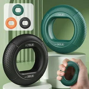 Hand Trainer Carpal Expander Grip Finger Strength Power Gripper Gripping Stress Relief Gym Home Exercise attrezzature per il Fitness 1