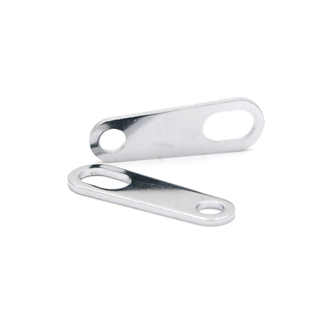 2 pezzi di supporto per indicatore di direzione posteriore per bicicletta e moto, staffa metallica, supporto per indicatore nero 5