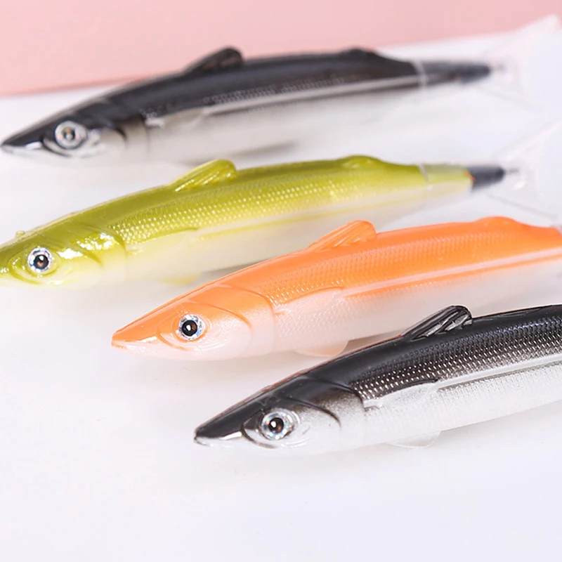 1 pz carino Kawaii pesce di mare cancelleria penna a sfera creativa forniture scolastiche per ufficio novità cancelleria divertente belle penne 0.5mm 6