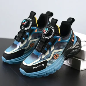 2025 Autunno Nuovi bambini Scarpe da basket Ragazzi Sneaker Scarpe da corsa leggere Piattaforma di design Comode scarpe sportive da ragazzo 1
